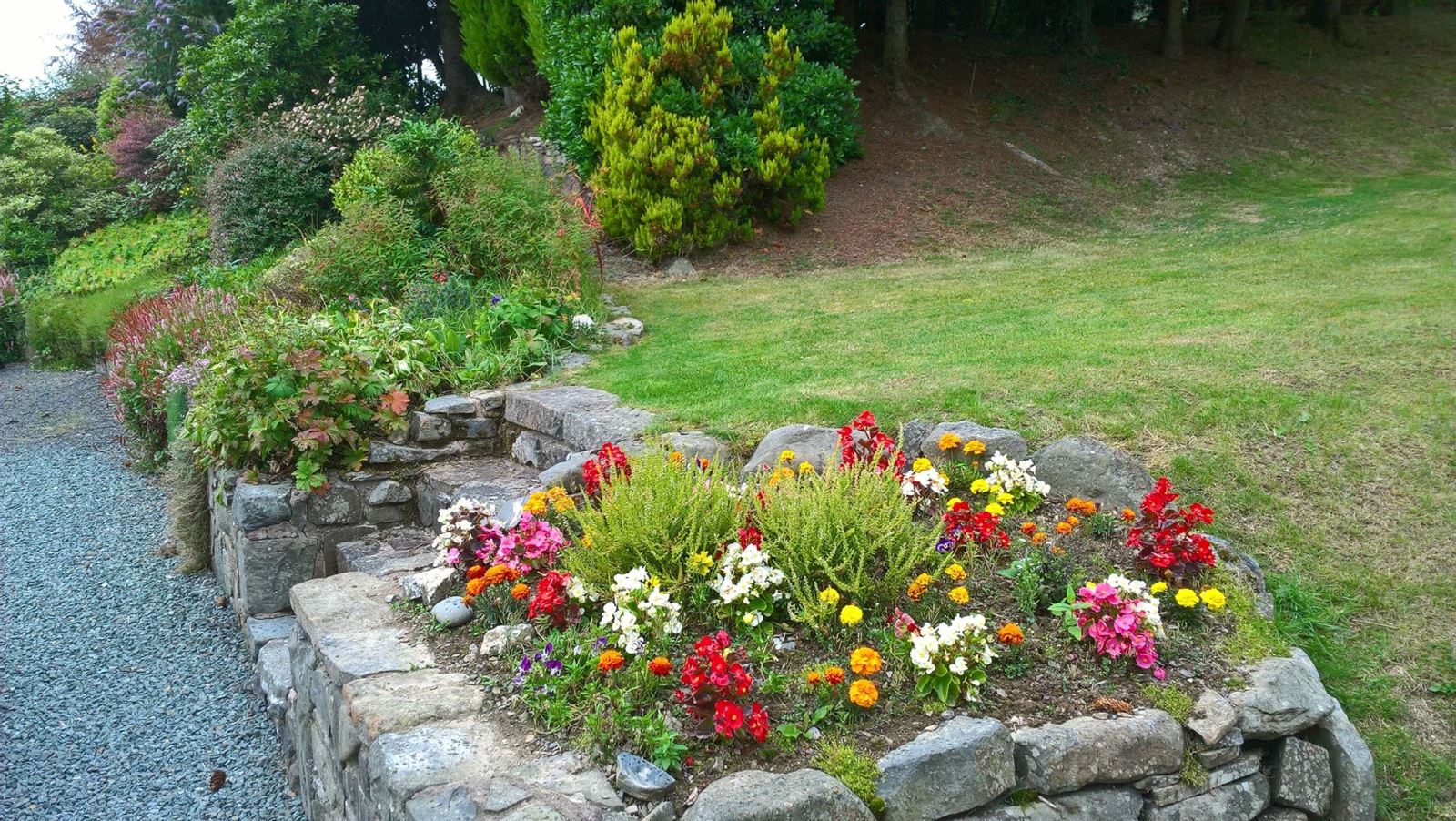 Seasonal Planting at the Mid Wales Holiday Accommodation