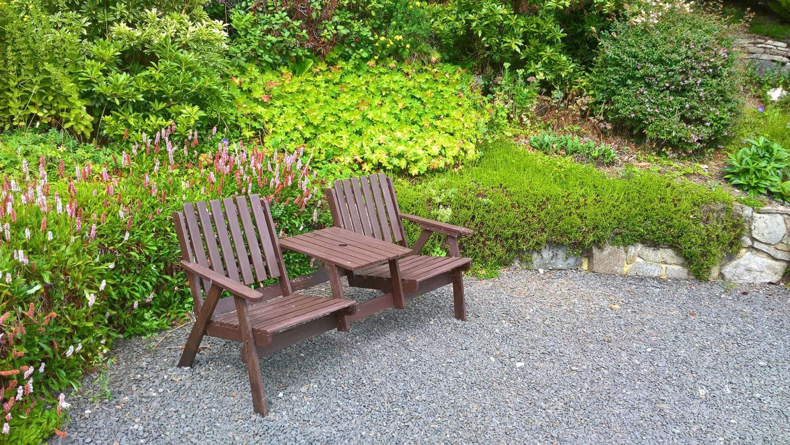 Relax in the Bungalows Landscaped Gardens