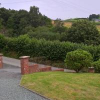 The garden and surrounding fields.